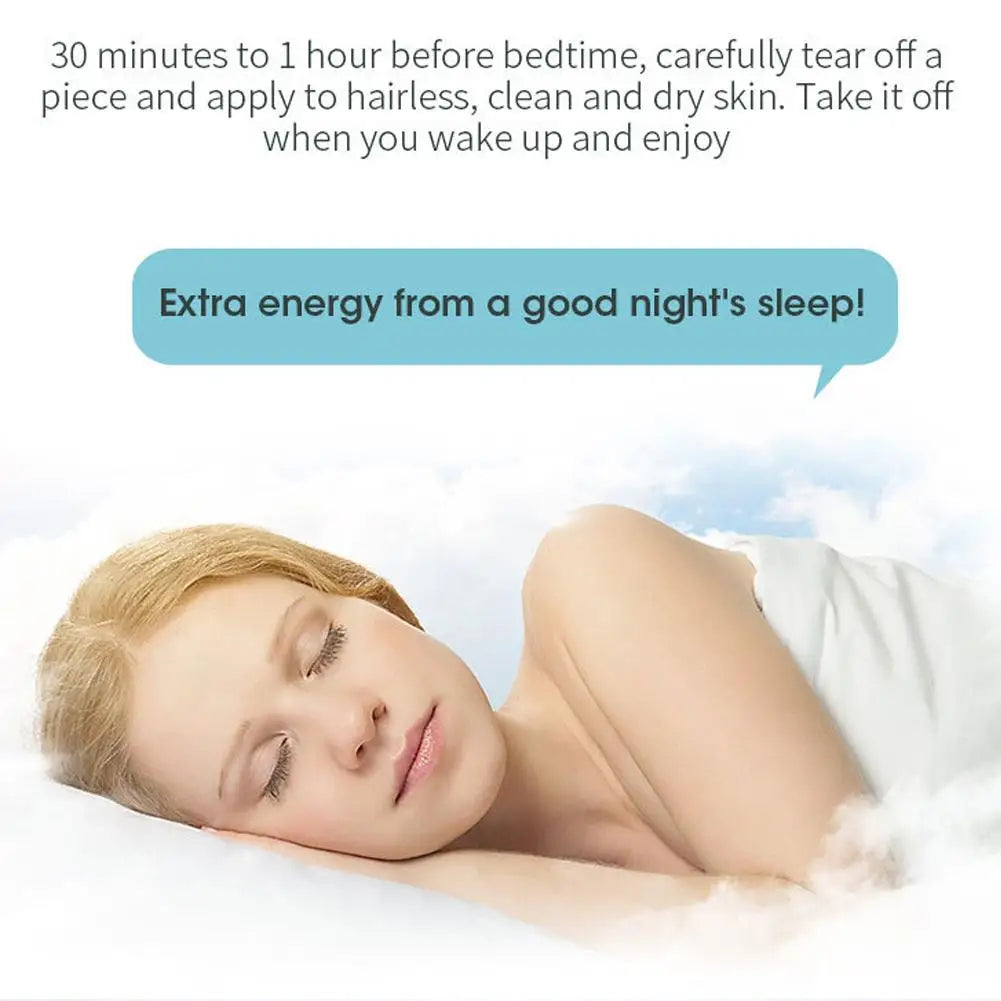 Sleep Patches For Adults Sleep Aid Plaster Anxiety Headache Difficulty Falling Asleep Improve Insomnia Patches Relieve Stress