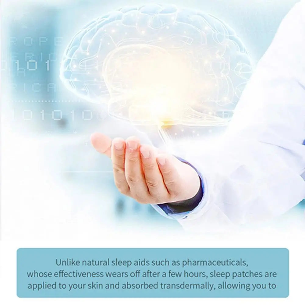 Sleep Patches For Adults Sleep Aid Plaster Anxiety Headache Difficulty Falling Asleep Improve Insomnia Patches Relieve Stress